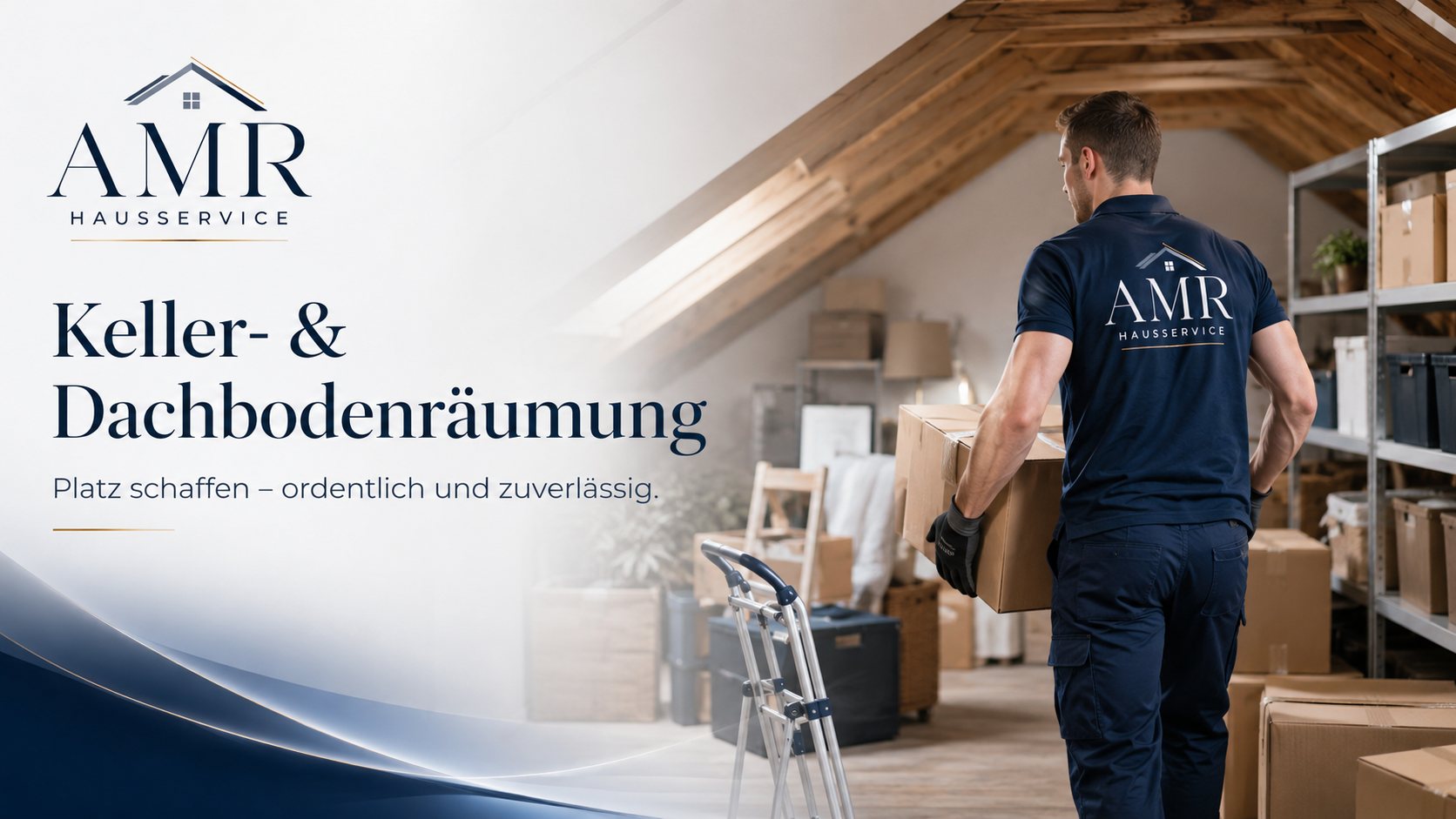 Keller- und Dachbodenräumung durch AMR Hausservice